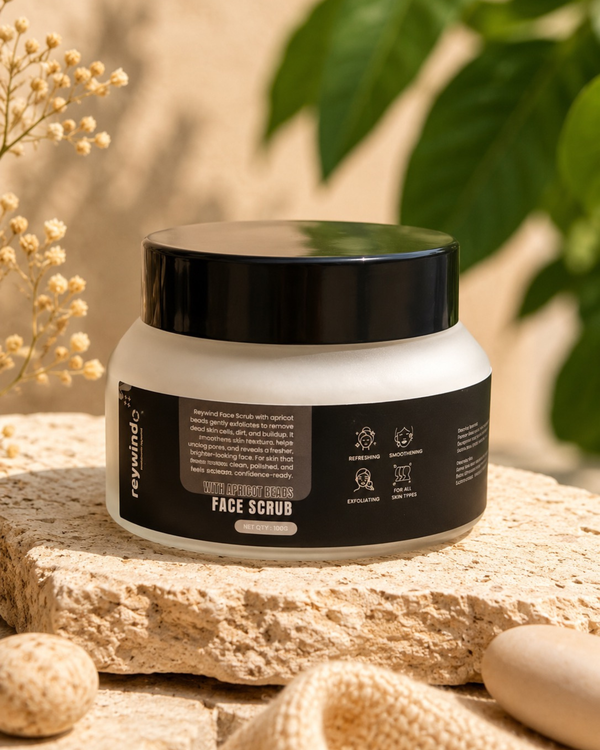 Face Scrub with Apricot Beads