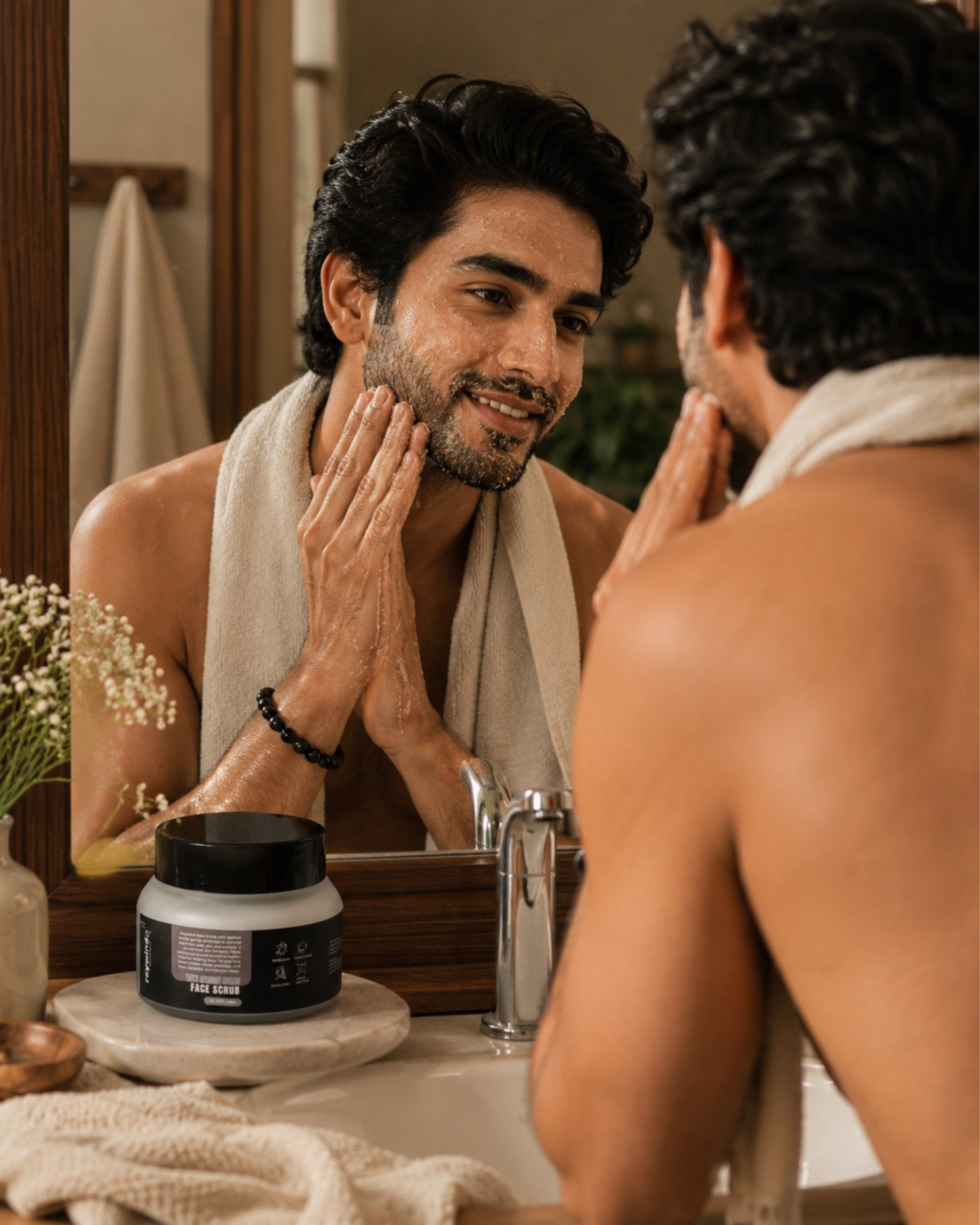 Face Scrub with Apricot Beads