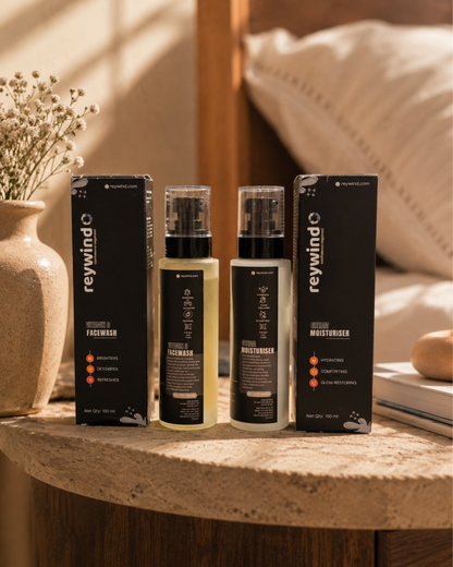 Reywind Vitamin C Face Wash & Cream Moisturiser
