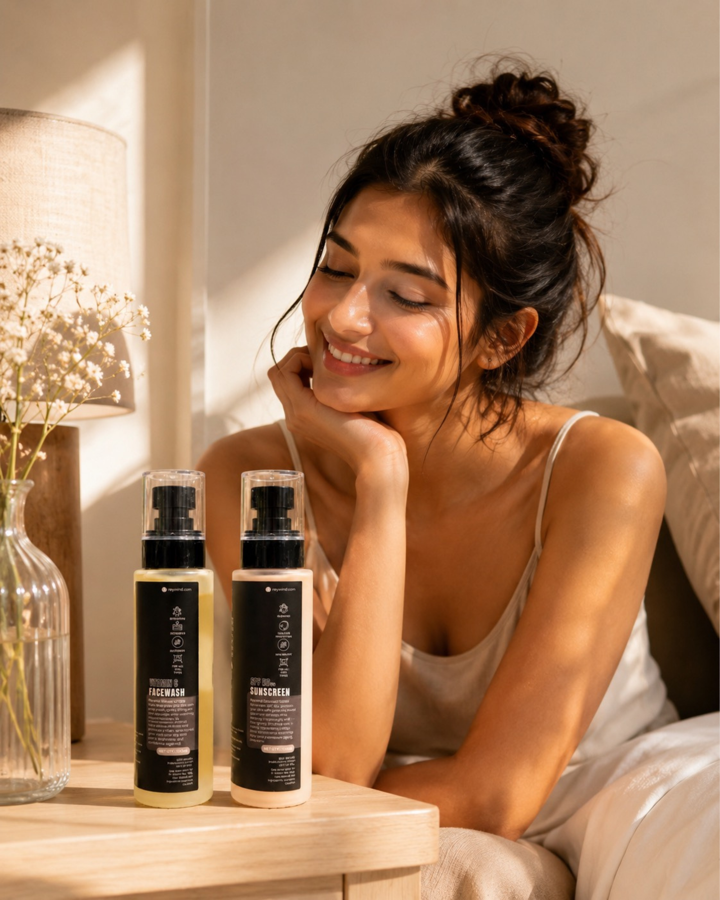 Reywind Vitamin C Face Wash & SPF 50++ Sunscreen
